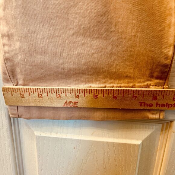 Marine Layer Bridget Slim Wide Leg Crop Peach Whip 8 Petite $128 Coastal Pants - Picture 9 of 10